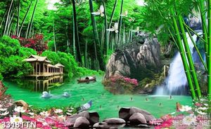 Tranh rừng trúc in uv đẹp nhất