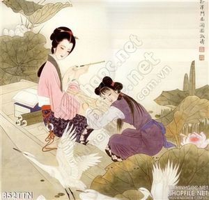 Tranh thư pháp nghệ thuật đẹp