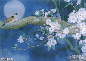 Tranh thư pháp phong thủy nghệ thuật đẹp