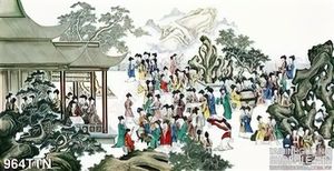 Tranh thư pháp trang trí dán tường đẹp