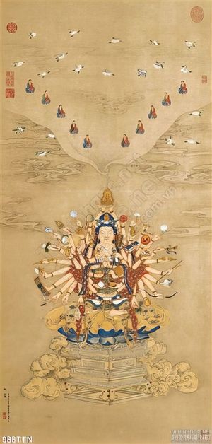 Tranh thư pháp trang trí treo tường đẹp