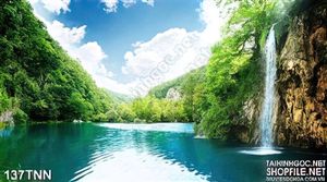 Tranh thiên nhiên trang trí phòng khách