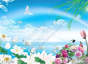 Tranh thiên nhiên trang trí dán tường đẹp