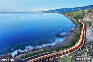 Tranh thiên nhiên biển trang trí đẹp