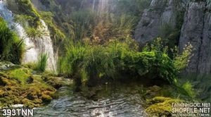 Tranh thiên nhiên dãy núi cao đẹp