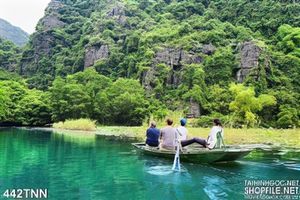 Tranh thiên nhiên thác nước đẹp
