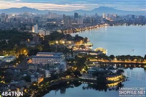 Tranh thiên nhiên thành phố đẹp độc đáo