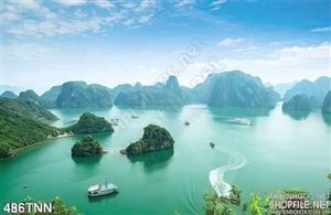 Tranh thiên nhiên Vịnh Hạ Long trang trí treo tường