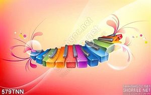 Tranh thiên nhiên nghệ thuật giấy dán tường