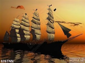Tranh thiên nhiên thuận buồm xuôi gió