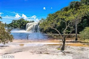 Tranh thiên nhiên thác nước trang trí phòng khách