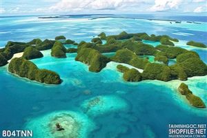Tranh thiên nhiên những hòn đảo trên biển