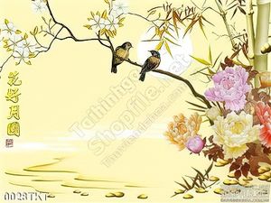 Tranh kim tiền phong thủy mùa xuân