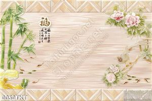Tranh thư pháp cá chép nghệ thuật