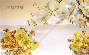 Tranh kim tiền hoa Đại và mẫu đơn