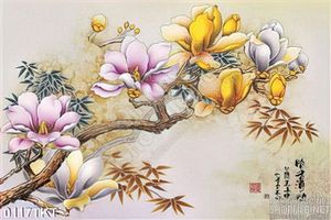 Tranh thư pháp hoa sứ nghệ thuật