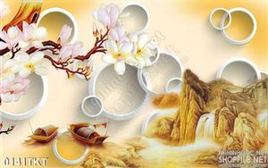 Tranh kim tiền hoa và sơn thủy