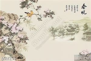 Tranh thư pháp phong thủy