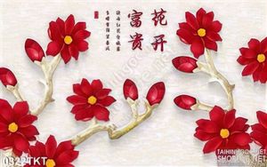 Tranh thư pháp hoa nghệ thuật