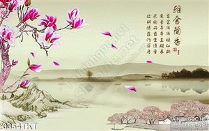 Tranh thư pháp hoa nghệ thuật