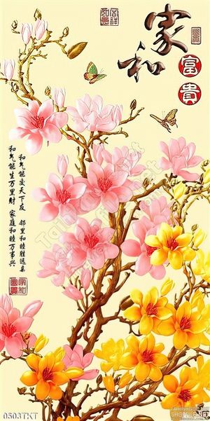 Tranh kim tiền hoa nghệ thuật
