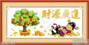 Tranh kim tiền thần tài
