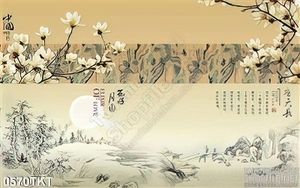 Tranh thư pháp hoa nghệ thuật