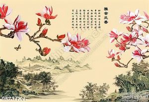 Tranh thư pháp hoa sứ nghệ thuật