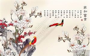 Tranh thư pháp hoa nghệ thuật