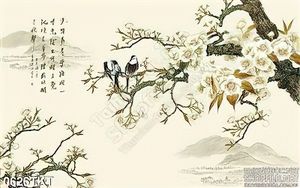 Tranh thư pháp hoa nghệ thuật