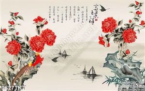 Tranh thư pháp hoa phong thủy