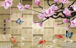 Tranh kim tiền hoa sứ nghệ thuật