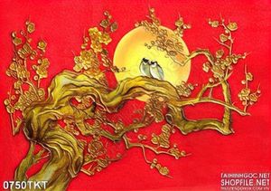 Tranh kim tiền chim yến