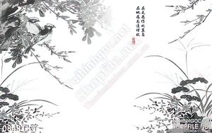 Tranh thư pháp hoa nghệ thuật