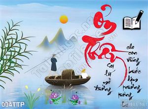 Tranh thư pháp thầy cô psd