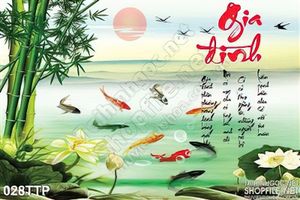 Tranh thư pháp treo tường