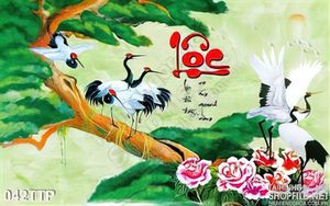 Tranh thư pháp chữ lộc