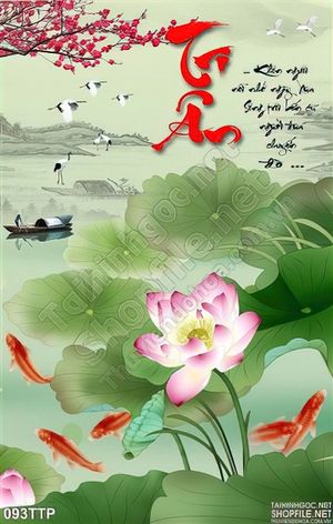 Tranh thư pháp tri ân
