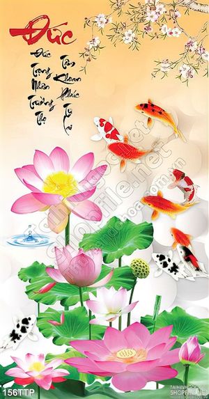 Tranh thư pháp chữ đức
