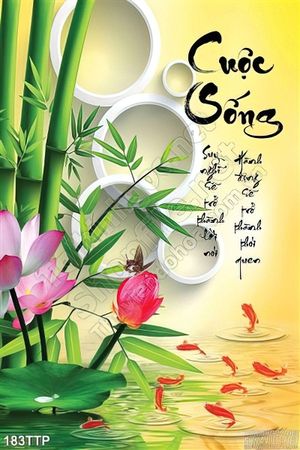 Tranh thư pháp ý nghĩa cuộc sống