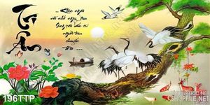 Tranh tri ân thư pháp