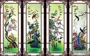 Tranh Tứ Quý nghệ thuật xuân hạ thu đông