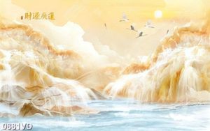 Tranh đá cẩm thạch cảnh phong thủy đẹp