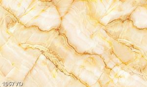 Vân đá nâu vàng in kính bếp đẹp