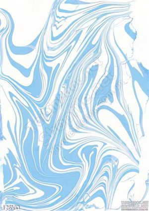 Vân đá, Marble trắng nền xanh