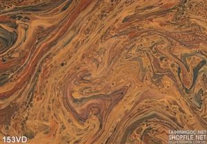 Vân đá, Marble cam đất