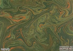 Vân đá, Marble vân xanh cam