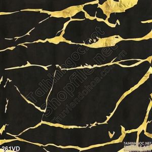 Vân đá, Marble nền đen vân vàng