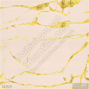 Vân đá, Marble kem nền vàng