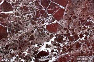 Vân đá, Marble nâu đỏ